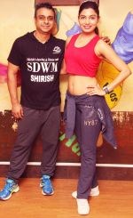 Avani Modi with _Bokwa_ Fitness Expert Shirish Thakkar